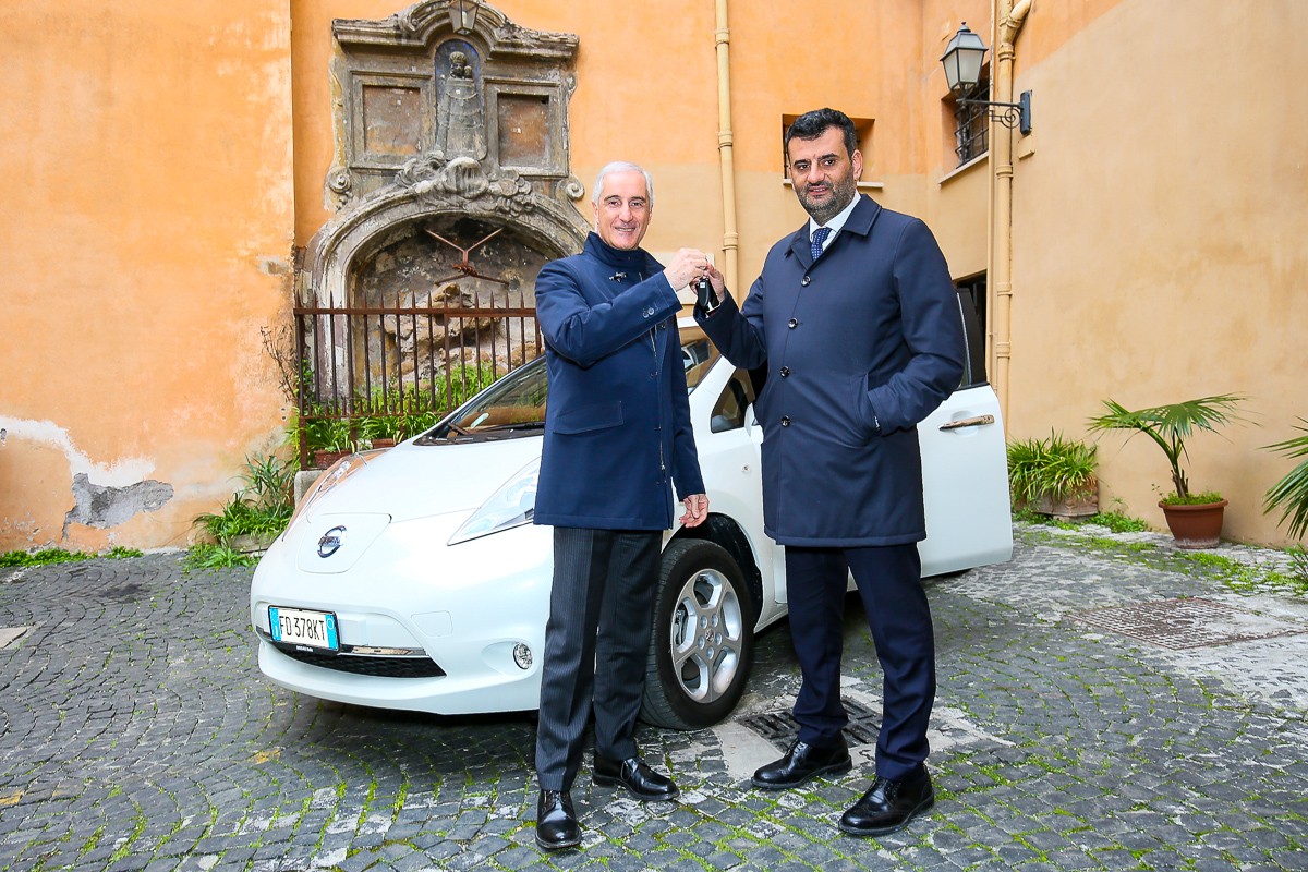 Antonio Decaro e Bruno Mattucci Nissan