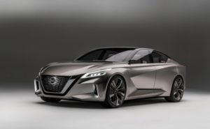 Nissan: Presentata al salone di Detroit la berlina del futuro Vmotion 2.0A Elettriche ibride