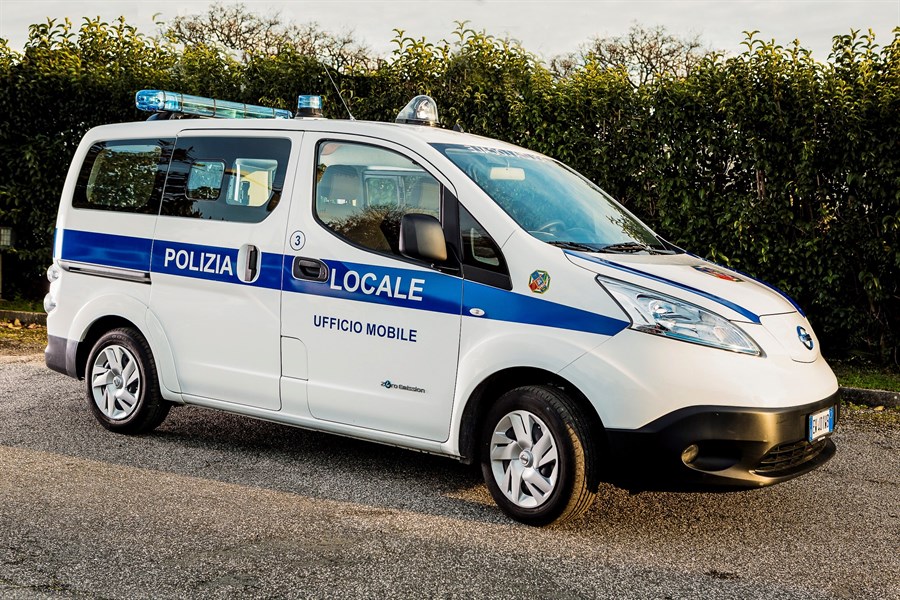 Polizia Municipale Nissan e-NV200