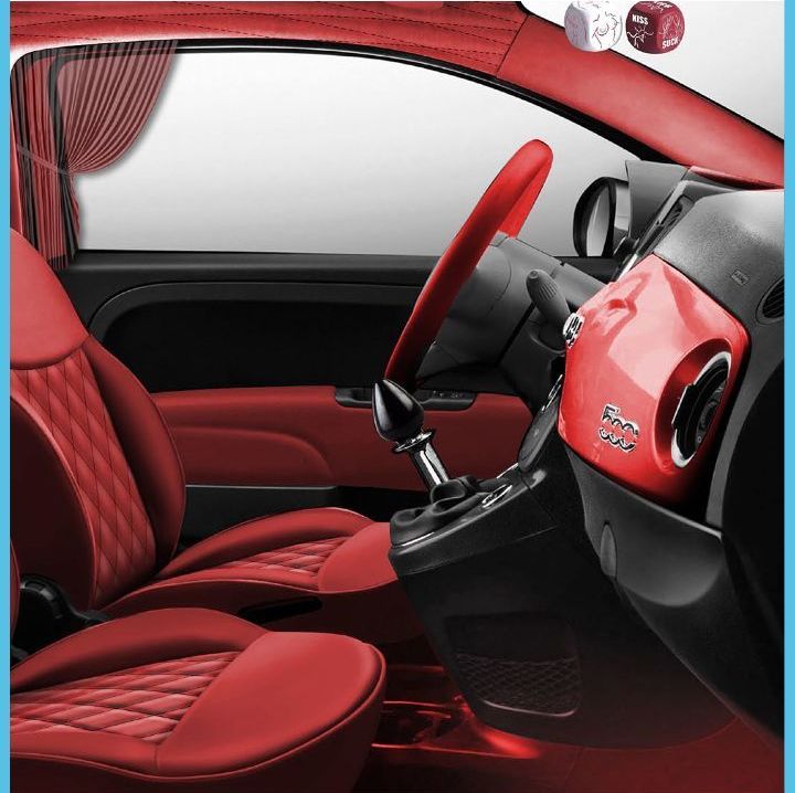 Fiat 500 kar_masutra Lapo Elkann interior