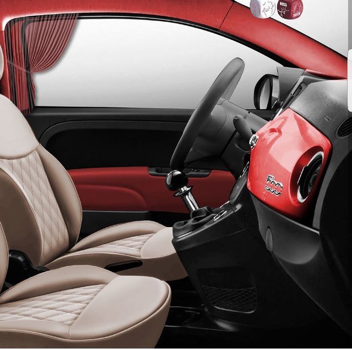 Fiat 500 kar_masutra Lapo Elkann interior