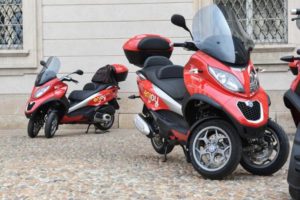 Enjoy Scooter Sharing : la fine dei 500 Piaggio Mp3 Noleggio