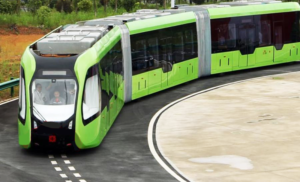 Cina, il tram del futuro viaggia a strisce bianche. OltreFrontiera