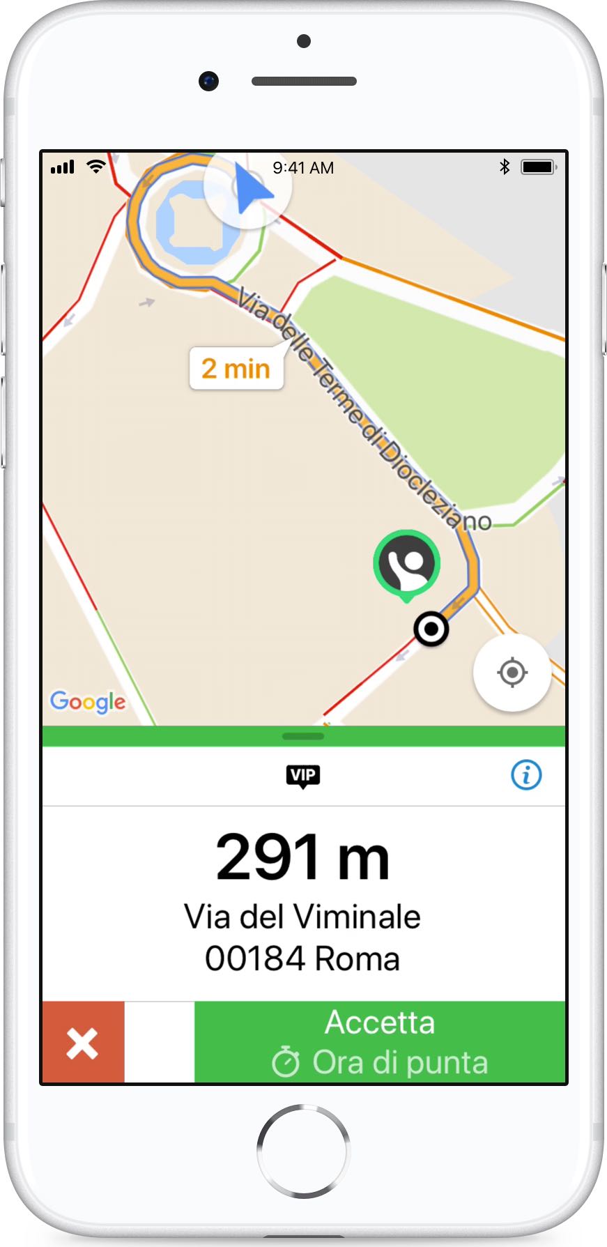 mytaxi Google Maps