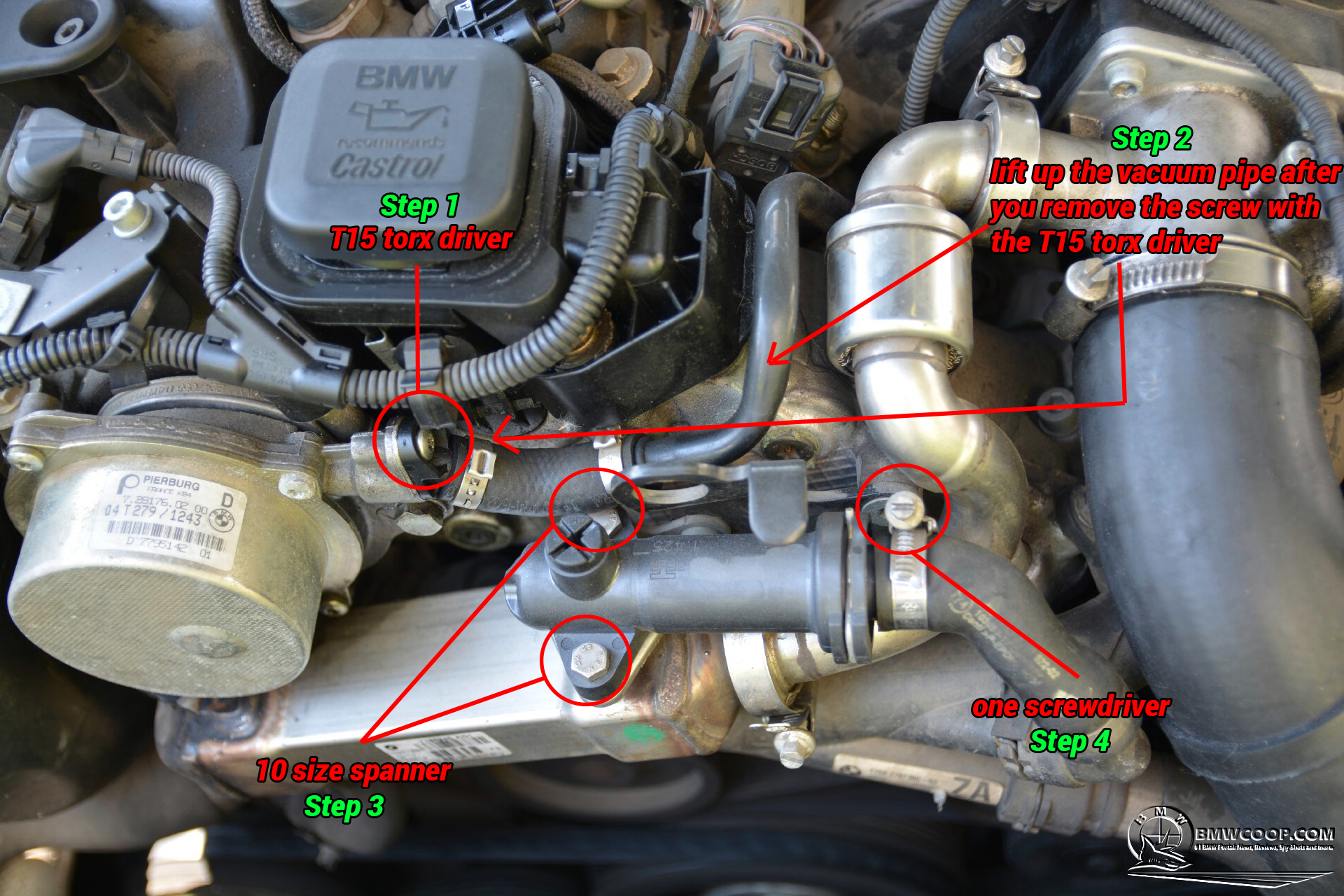 HowtoChangetheEGRThermostatonE46BMW3Series9