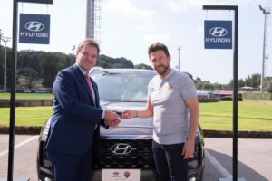 I nuovi SUV Hyundai entrano nella flotta dell’AS Roma Breaking news