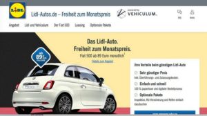 Fiat 500, a Lidl in Germania la prendi con 89 euro al mese News Fuoriorario