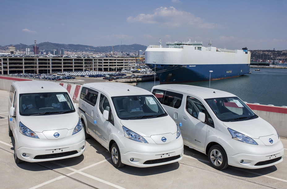 nuovo Nissan e-NV200 van 100% elettrico