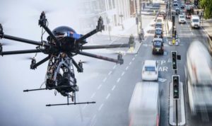 Polizia con drone per individuare chi guida in modo pericoloso OltreFrontiera