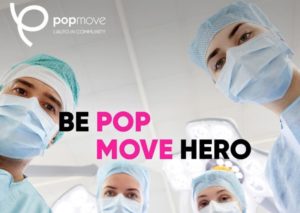 POPMOVE a sostegno dei medici dello Spallanzani e della Columbus Noleggio