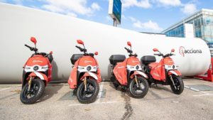 Scooter sharing Acciona sbarca a Roma con 500 moto elettriche Twin Fleet