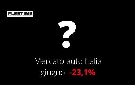 Vendite auto Italia giugno 2020