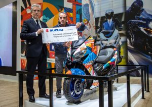 Burgman 400 personalizzato dai Van Orton consegnato a Eicma News Fuoriorario