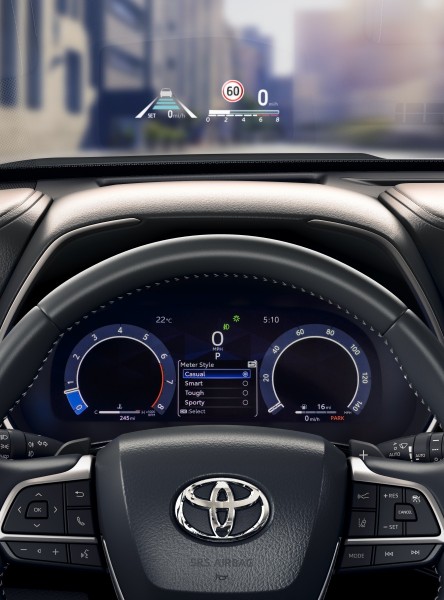 Nuova Toyota Highlander Interior