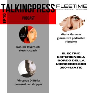 TalkingPress EP10 – Electric Experience a bordo della Mercedes EQB 300 4matic Podcast