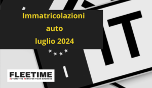 Immatricolazioni auto luglio 2024