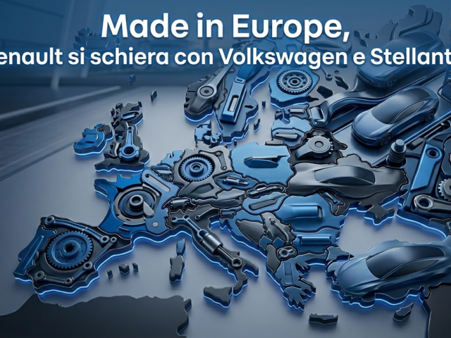 Made in Europe, Renault si schiera con Volkswagen e Stellantis Made in Europe