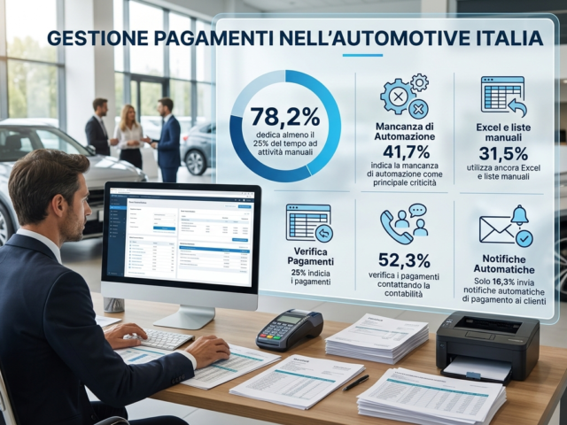 Gestione pagamenti digitali: troppi processi manuali nell’automotive Gestione pagamenti digitali