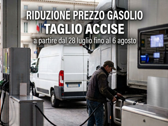 Taglio accise gasolio