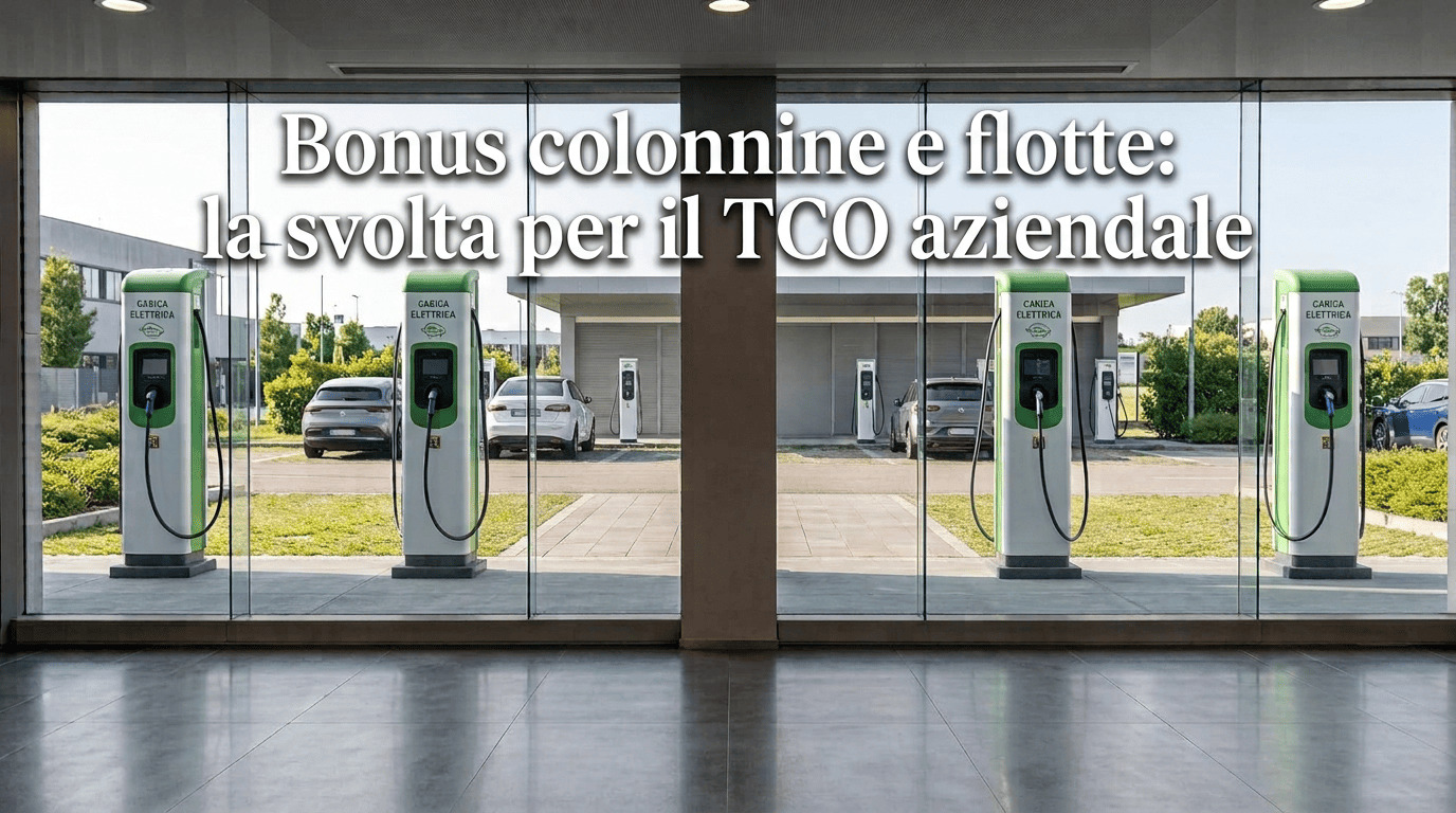 Bonus colonnine e flotte
