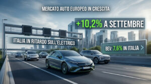 Mercato auto Europa settembre