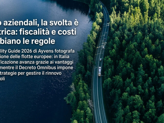 Auto aziendali 2026: fiscalità e costi cambiano le regole Auto aziendali 2026