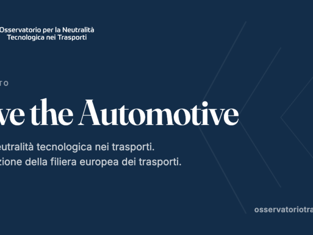 A Milano nasce il Manifesto “Save the Automotive” Save the Automotive